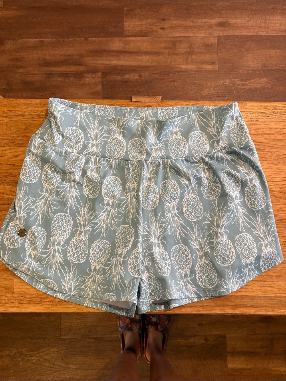 Love Fitness. Pineapple Runners in Dusty Blue